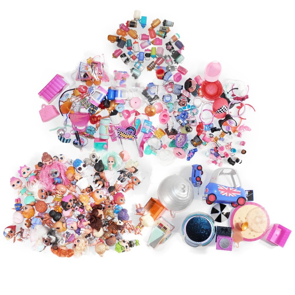 LOL Surprise Doll & Accessory Lot Clothing Shoes Pets Lil Sisters Babies Car